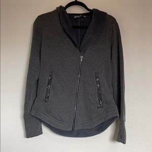 Athleta asymmetrical zip-up